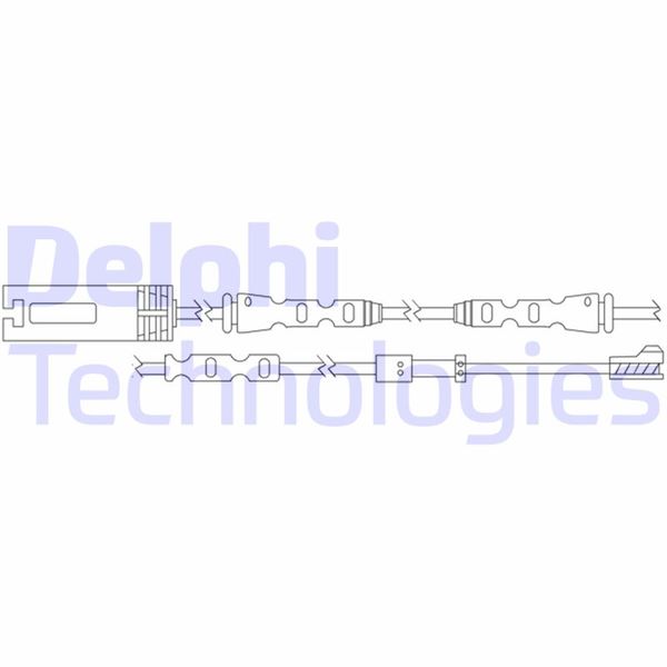 DELPHI LZ0259 Fren Sistemleri Aşınma Göstergesi - BMW 3 Touring (E91) uyumlu