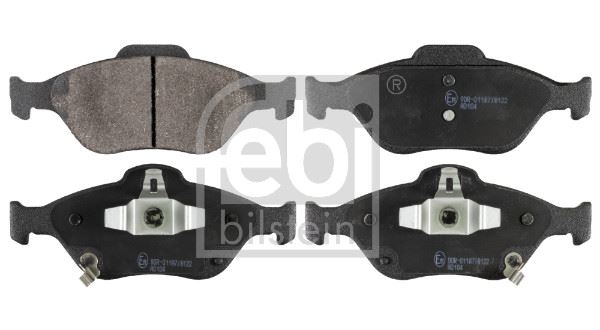 FEBI BILSTEIN 116267 Fren Sistemleri Fren Balatası - TOYOTA YARIS (_P13_) uyumlu