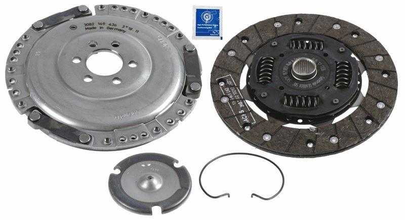 SACHS 3000 381 001 Debriyaj Sistemi Debriyaj Seti - VW GOLF II (19E, 1G1) uyumlu
