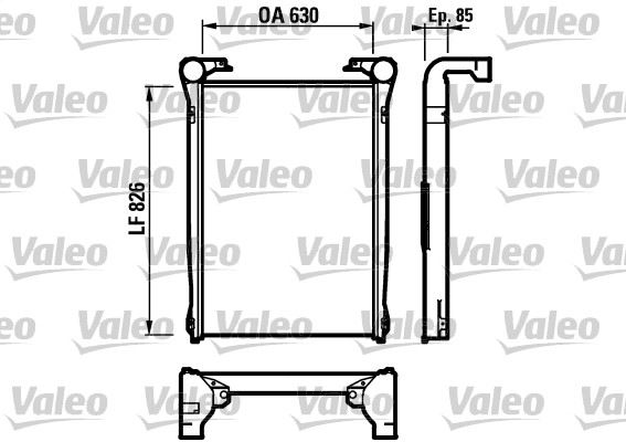 VALEO 816978 Motor Turbo Radyatörü - RENAULT TRUCKS PREMIUM uyumlu