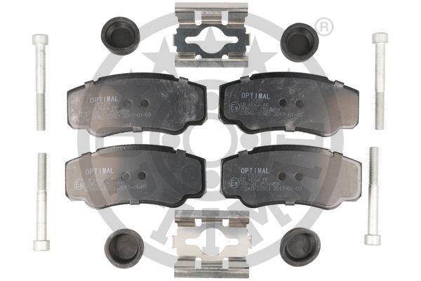 OPTIMAL BP-12029 Fren Sistemleri Fren Balatası - PEUGEOT BOXER Minibüs/Otobüs (230P) uyumlu