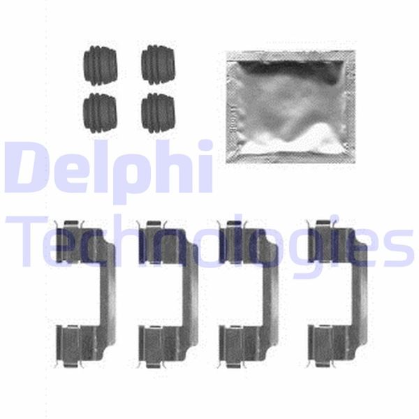 DELPHI LX0600 Fren Sistemleri Fren Diski - TOYOTA HILUX VII Pick-up (_N1_, _N2_, _N3_) uyumlu