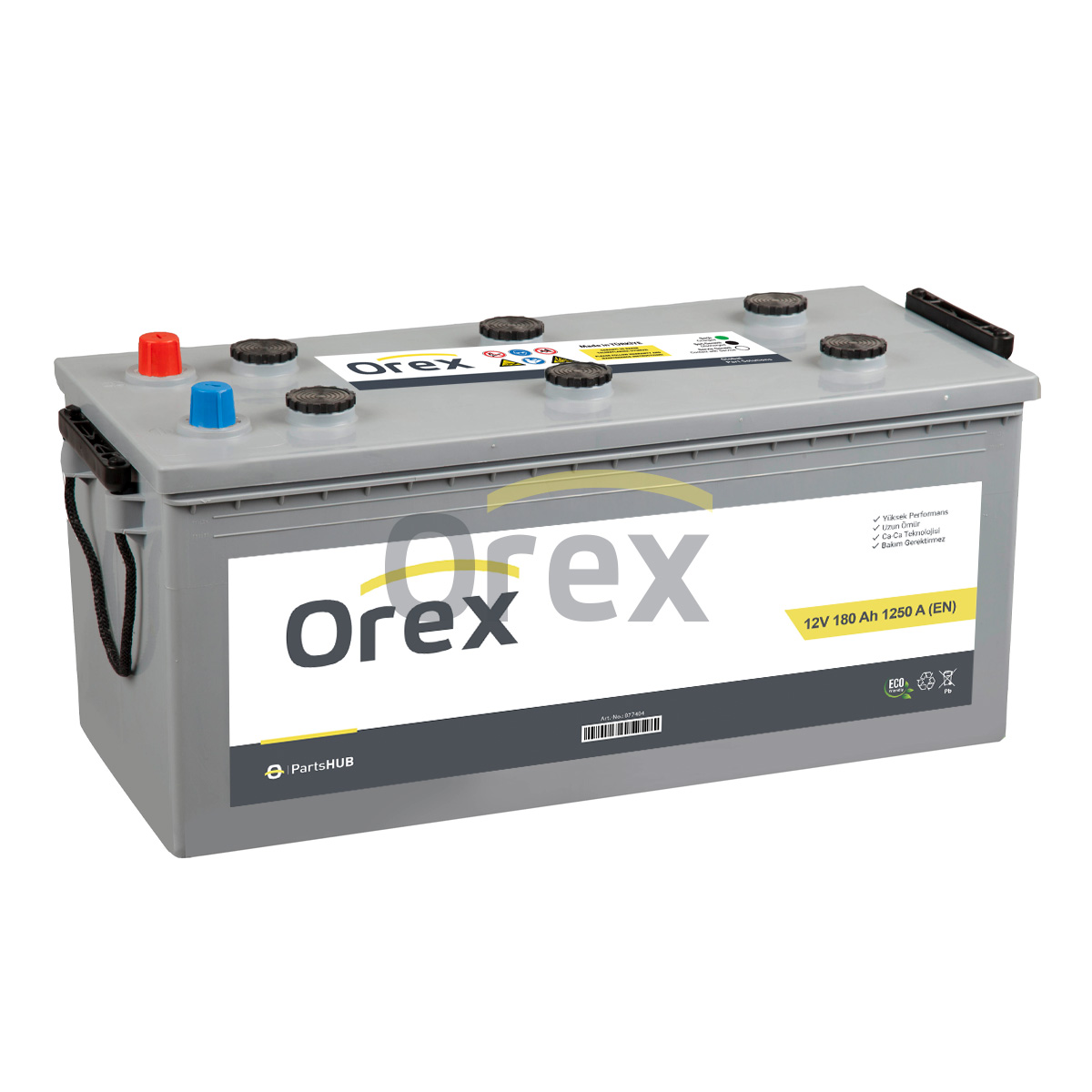 Orex Akü 12V 180Ah 1250A D5a (513×223×223) Standart Akü - OREX - 877404 Ürün Görseli