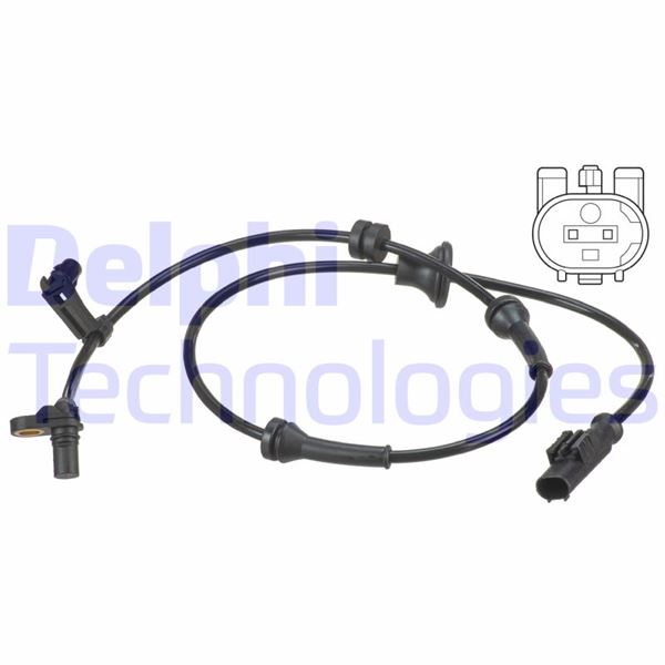 DELPHI SS20587 Fren Sistemleri Sürüş Dinamiği Ayarı - CITROËN C1 (PM_, PN_) uyumlu