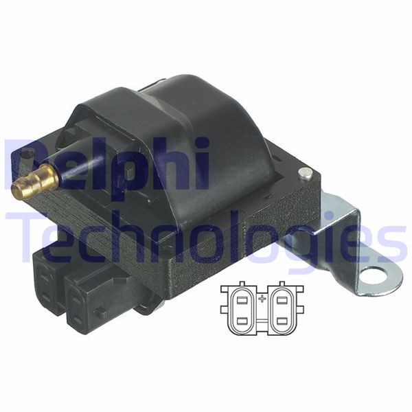 DELPHI GN10481-12B1 Ateşleme Sistemi Ateşleme Bobini - DAEWOO ESPERO (KLEJ) uyumlu