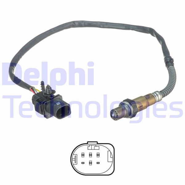 DELPHI ES21136-12B1 Emme & Egzoz Sistemi Egzoz Sensörleri - FORD MONDEO IV Turnier (BA7) uyumlu