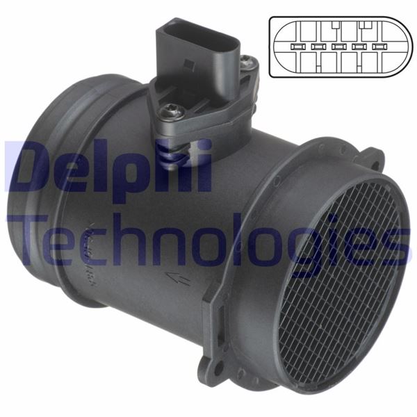 DELPHI AF10560-12B1 Motor Hava Kütle Ölçer (MAF Sensörü) - AUDI A8 D2 (4D2, 4D8) uyumlu