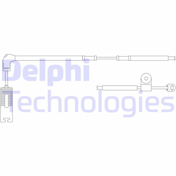 DELPHI LZ0184 Fren Sistemleri Aşınma Göstergesi - LAND ROVER RANGE ROVER III (L322) uyumlu