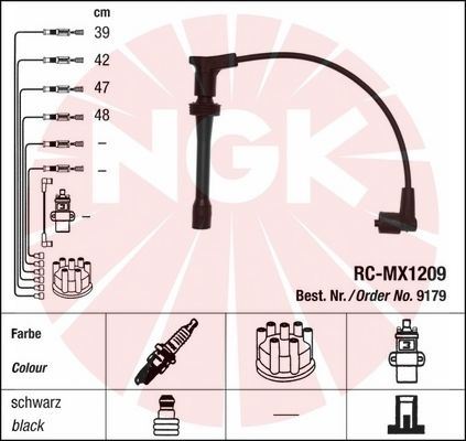 NGK 9179 Ateşleme Sistemi Ateşleme Kablosu