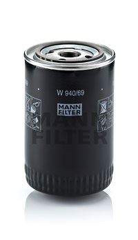 MANN-FILTER W 940/69 Motor Yağ Filtresi - IVECO MASSIF Station Wagon uyumlu