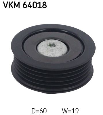SKF VKM 64018 Motor Yönlendirme & Kılavuz Makarası - HYUNDAI ix20 (JC) uyumlu