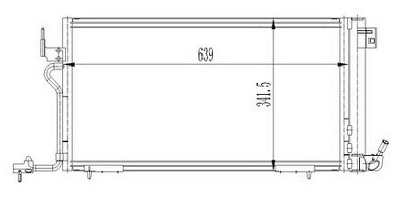 Klima Radyatörü - CPE317016 Ürün Görseli
