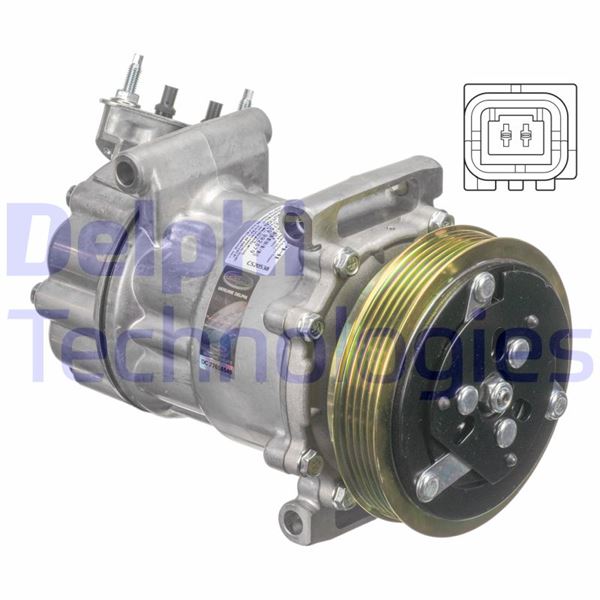 DELPHI CS20538 İklimlendirme Sistemi Kompresör Parçaları - MINI MINI (R56) uyumlu
