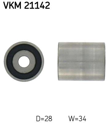 SKF VKM 21142 Motor Yönlendirme & Kılavuz Makarası - VW SHARAN (7M8, 7M9, 7M6) uyumlu