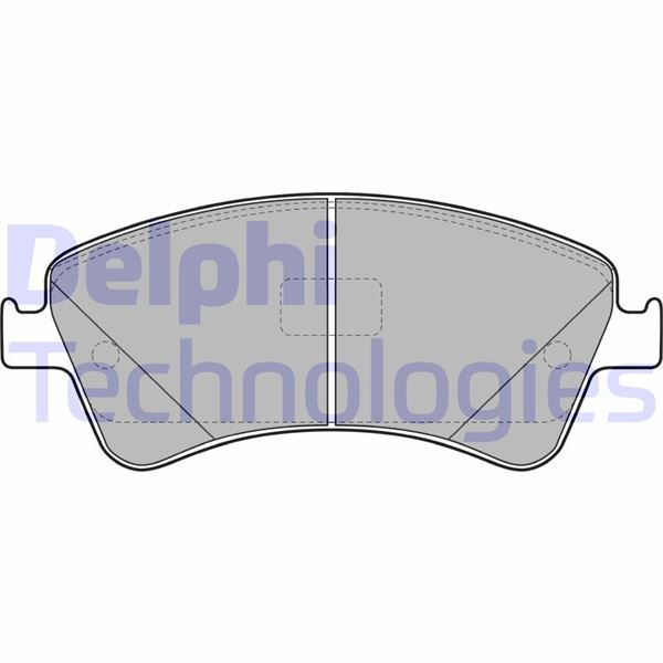 DELPHI LP2104 Fren Sistemleri Fren Balatası - TOYOTA AVENSIS Sedan (_T27_) uyumlu