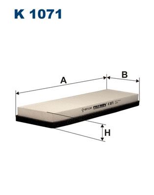 FILTRON K 1071 İklimlendirme Sistemi Polen Filtresi - PEUGEOT 306 Hatchback (7A, 7C, N3, N5) uyumlu