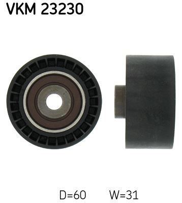 SKF VKM 23230 Motor Yönlendirme & Kılavuz Makarası - PEUGEOT 407 (6D_) uyumlu