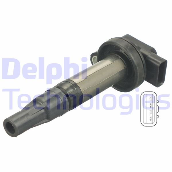 DELPHI GN10448-12B1 Ateşleme Sistemi Ateşleme Bobini - JAGUAR S-TYPE II (X200) uyumlu