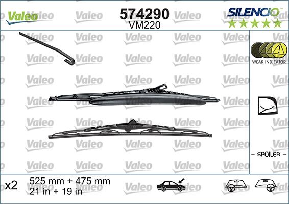 VALEO 574290 Kaporta & Gövde Parçaları Cam Silecek Mekanizması - AUDI A3 (8L1) uyumlu