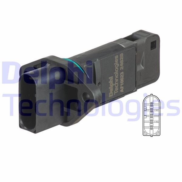 DELPHI AF10623-12B1 Motor Hava Kütle Ölçer (MAF Sensörü) - MERCEDES-BENZ A-SERISI (W168) uyumlu