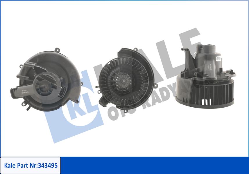 KALE OTO RADYATÖR 343495 İklimlendirme Sistemi Fan Parçaları - OPEL ASTRA G Hatchback (T98) uyumlu