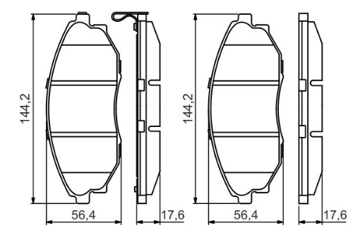 BOSCH 0 986 495 353 30-GRP-0 986 495 353 Ürün Görseli