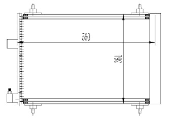 Klima Radyatörü - CPE428016 Ürün Görseli
