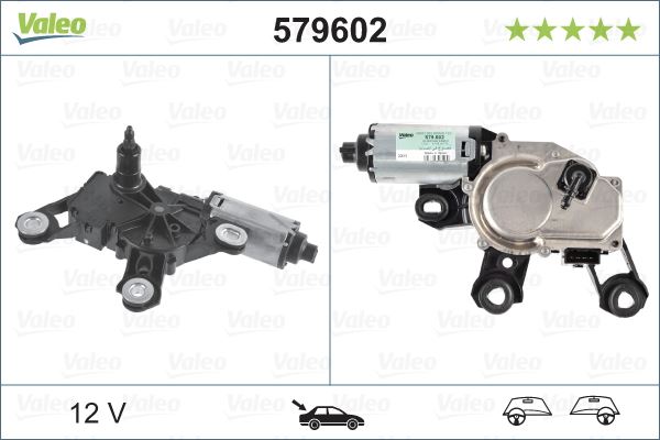 VALEO 579602 Kaporta & Gövde Parçaları Cam Silecek Mekanizması - AUDI A6 C6 Avant (4F5) uyumlu