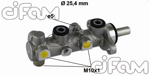 CIFAM 202-801 Fren Sistemleri Ana Fren Merkezi - FORD RANGER (ER, EQ, R_) uyumlu