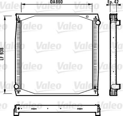 Su Radyatörü - VALEO - 733546 Ürün Görseli
