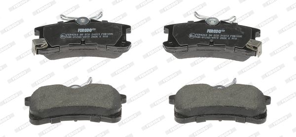 FERODO FDB1895 Fren Sistemleri Fren Balatası - TOYOTA AVENSIS Liftback (_T22_) uyumlu