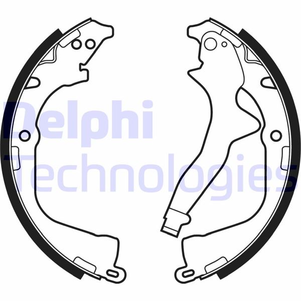 DELPHI LS2056 Fren Sistemleri Fren Pabucu - VW AMAROK (2HA, 2HB, S1B, S6B, S7A, S7B, AGD) uyumlu
