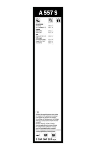 BOSCH 3 397 007 557 Kaporta & Gövde Parçaları Cam Silecek Mekanizması - SEAT ALHAMBRA (710, 711) uyumlu