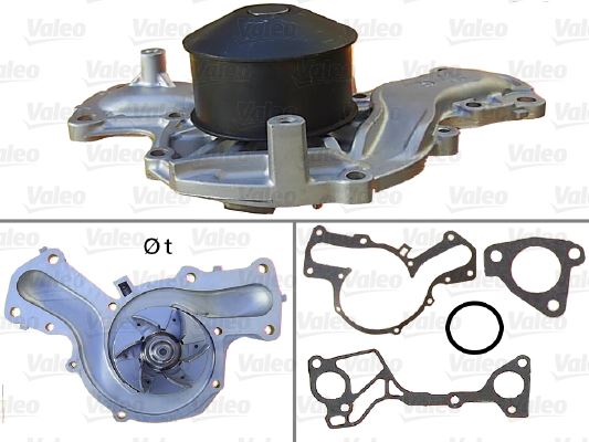 VALEO 506958 Motor Devirdaim - MITSUBISHI SIGMA Station Wagon (F0_W) uyumlu