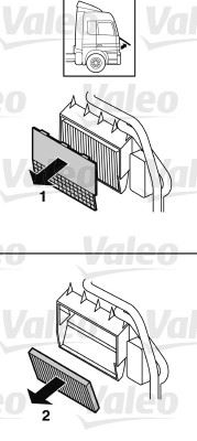 VALEO 716018 İklimlendirme Sistemi Polen Filtresi - MERCEDES-BENZ AXOR 2 uyumlu