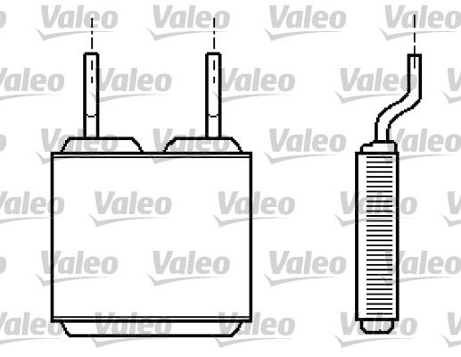VALEO 812149 İklimlendirme Sistemi İç Mekan Isı Değiştirici - OPEL CORSA B (S93) uyumlu