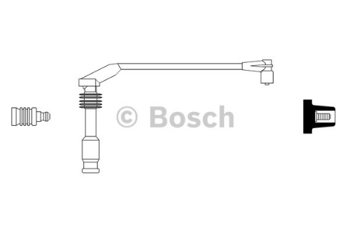 BOSCH 0 986 356 244 Ateşleme Sistemi Ateşleme Kablosu - OPEL VECTRA A Hatchback (J89) uyumlu