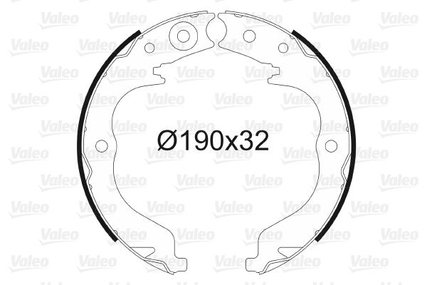 VALEO 564151 Fren Sistemleri El Fren Kolu - MITSUBISHI OUTLANDER II (CW_W) uyumlu