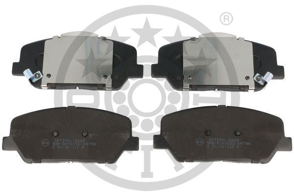 OPTIMAL BP-12628 Fren Sistemleri Fren Balatası - HYUNDAI i30 (GD) uyumlu
