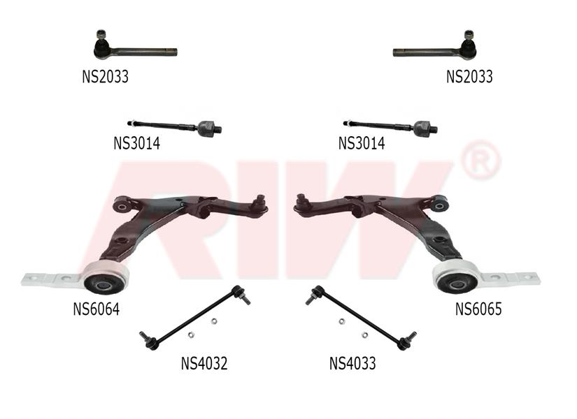 Onarım seti, taşıyıcı/kılavuz mafsal - RIW - NS8002 Ürün Görseli
