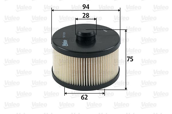 VALEO 587929 Yakıt Sistemi Yakıt Filtresi - CHRYSLER VOYAGER IV (RG, RS) uyumlu