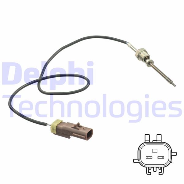 DELPHI TS30268 Emme & Egzoz Sistemi Egzoz Sensörleri - JEEP COMPASS (MK49) uyumlu