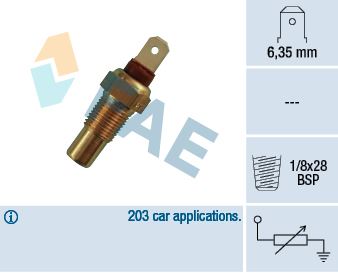 FAE 31570 Elektrik Sistemi Sensörler - OPEL MONTEREY A (M92) uyumlu