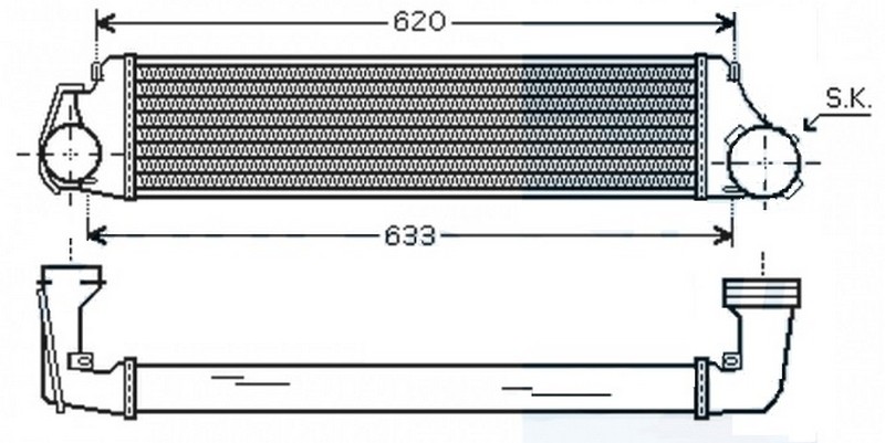 Turbo Radyatörü - IBM001050 Ürün Görseli