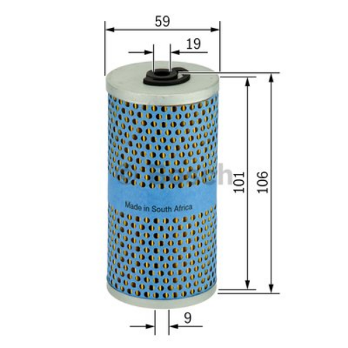 BOSCH 1 457 429 605 Motor Yağ Filtresi - MERCEDES-BENZ 190 (W201) uyumlu