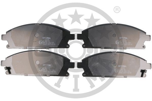 OPTIMAL BP-12125 Fren Sistemleri Fren Balatası - NISSAN PATHFINDER II (R50) uyumlu