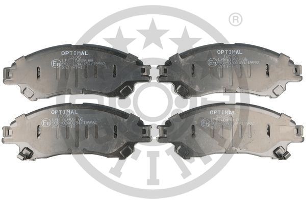OPTIMAL BP-12685 Fren Sistemleri Fren Balatası - SUZUKI SX4 S-CROSS (JY) uyumlu