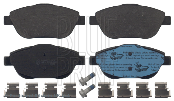 BLUE PRINT ADP154208 Fren Sistemleri Fren Balatası - CITROËN DS3 (SA_) uyumlu
