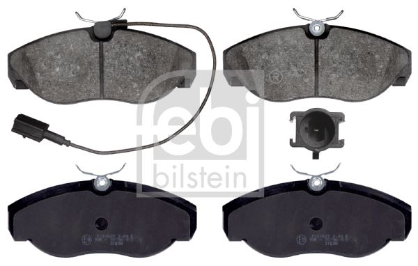 FEBI BILSTEIN 16391 Fren Sistemleri Fren Balatası - PEUGEOT BOXER Minibüs/Otobüs (230P) uyumlu