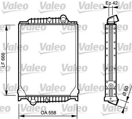 Su Radyatörü - VALEO - 733495 Ürün Görseli